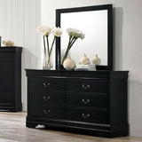 Louis Philippe Black Dresser