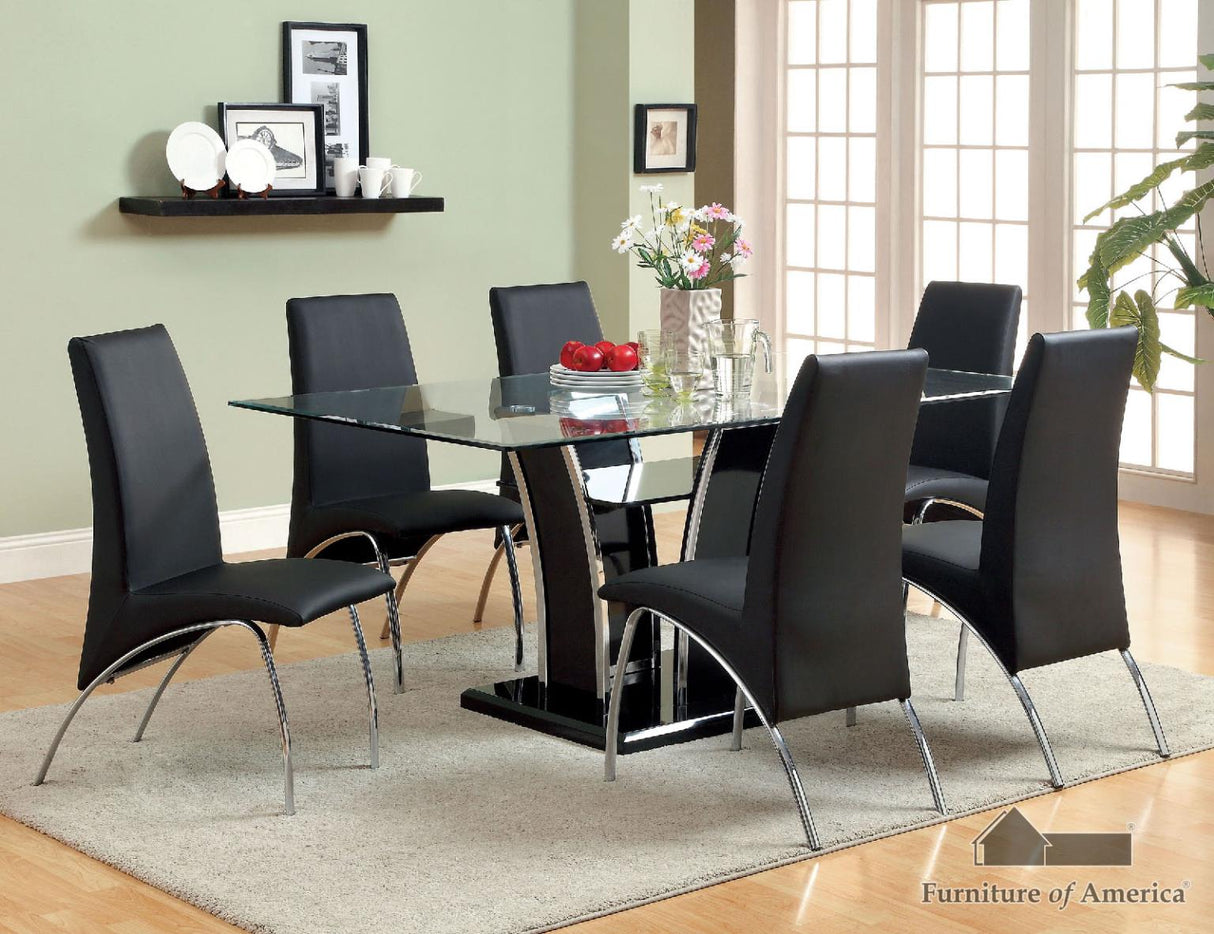 Glenview Black Dining Set