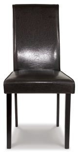 Kimonte Dark Brown Dining Chair