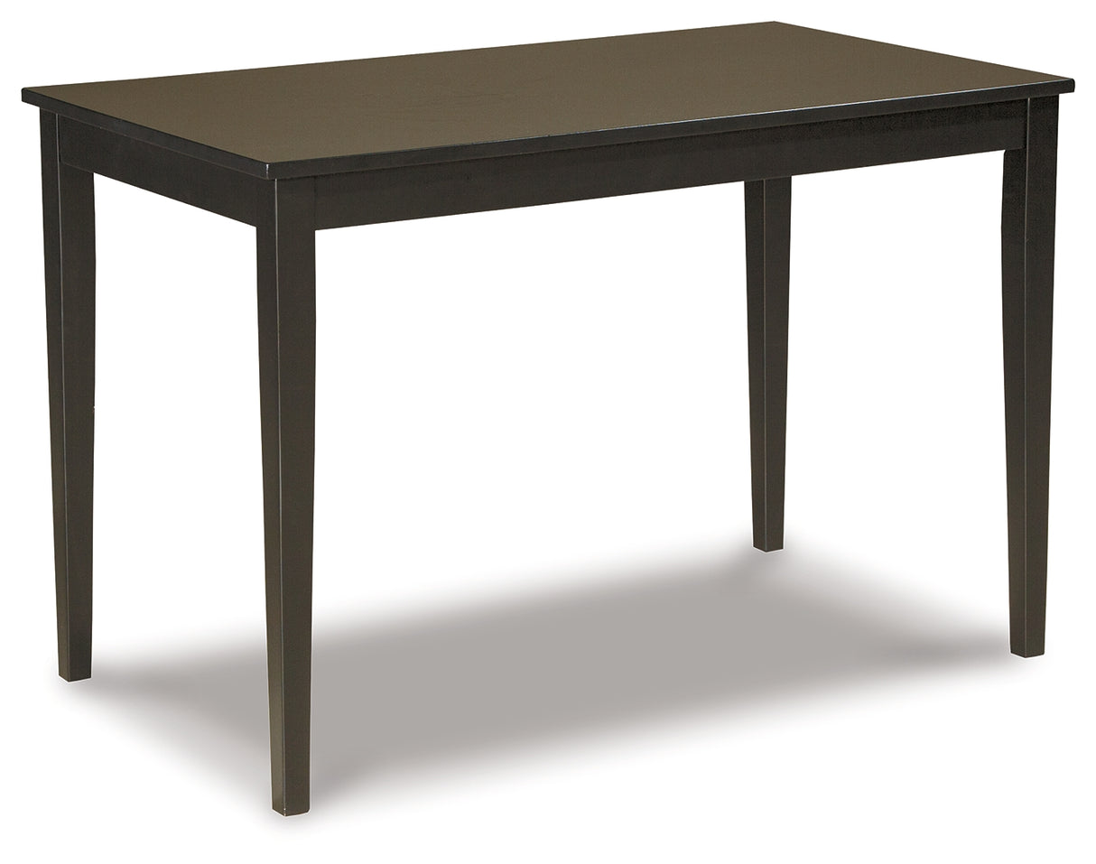 Kimonte Dark Brown Dining Table
