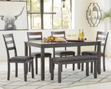 Bridson Gray Dining Set