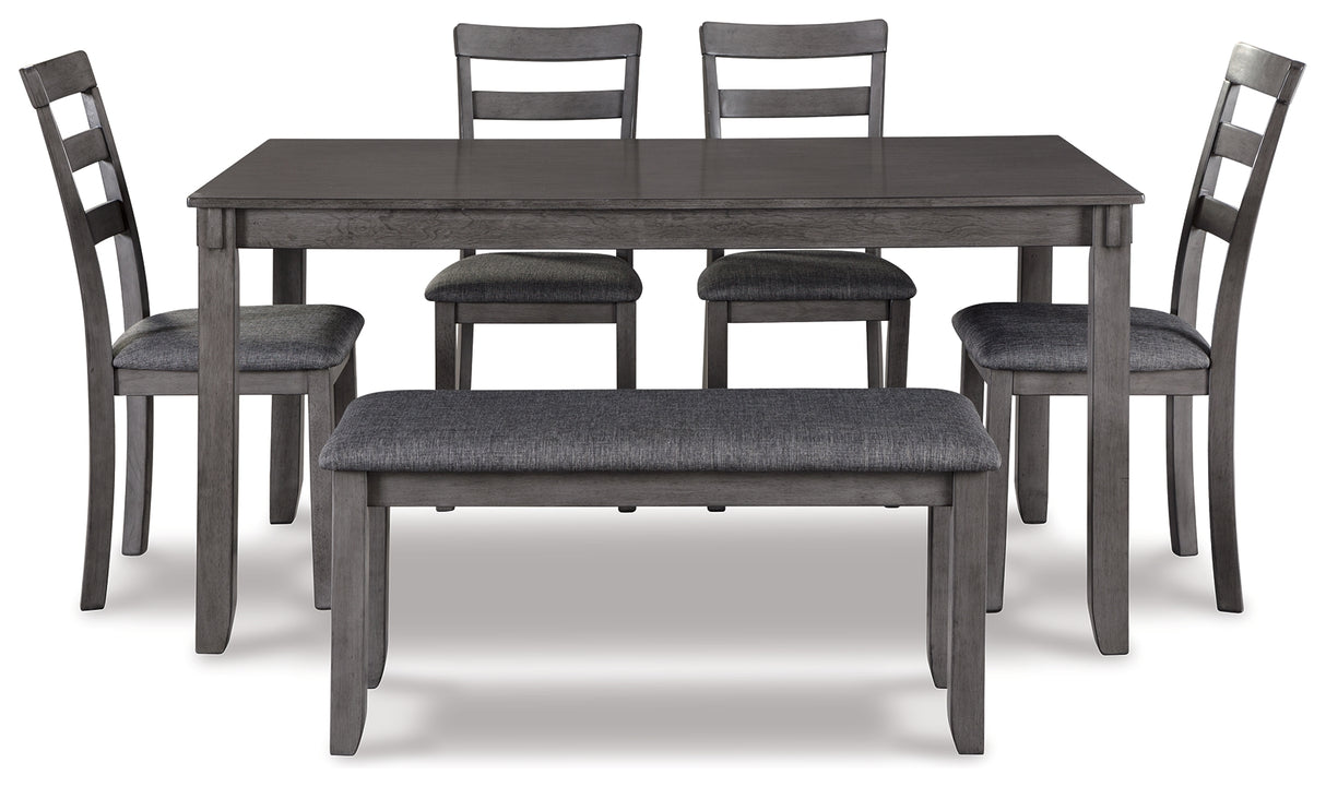Bridson Gray Dining Set