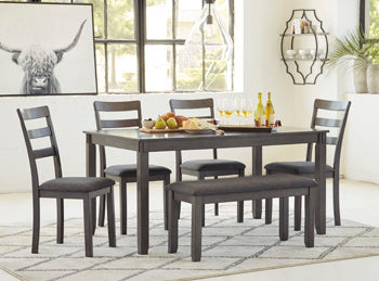 Bridson Gray Dining Set