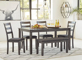 Bridson Gray Dining Set