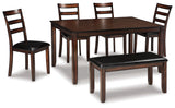 Coviar Brown Dining Set