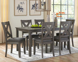 Caitbrook Gray Dining Set