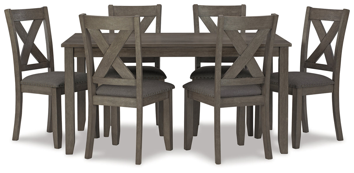 Caitbrook Gray Dining Set