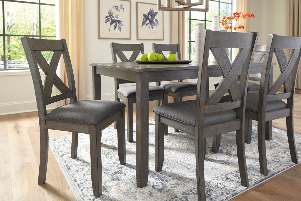 Caitbrook Gray Dining Set