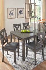 Caitbrook Gray Dining Set