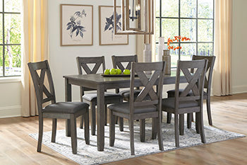 Caitbrook Gray Dining Set