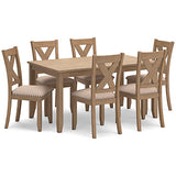 Sanbriar Light Brown Dining Set