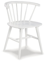 Grannen White Dining Chair