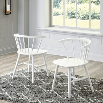Grannen White Dining Chair