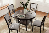 Langwest Brown Round Dining Set