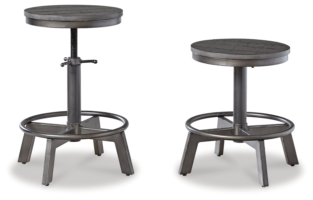 Torjin Gray Counter Height Stool