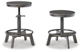 Torjin Gray Counter Height Stool