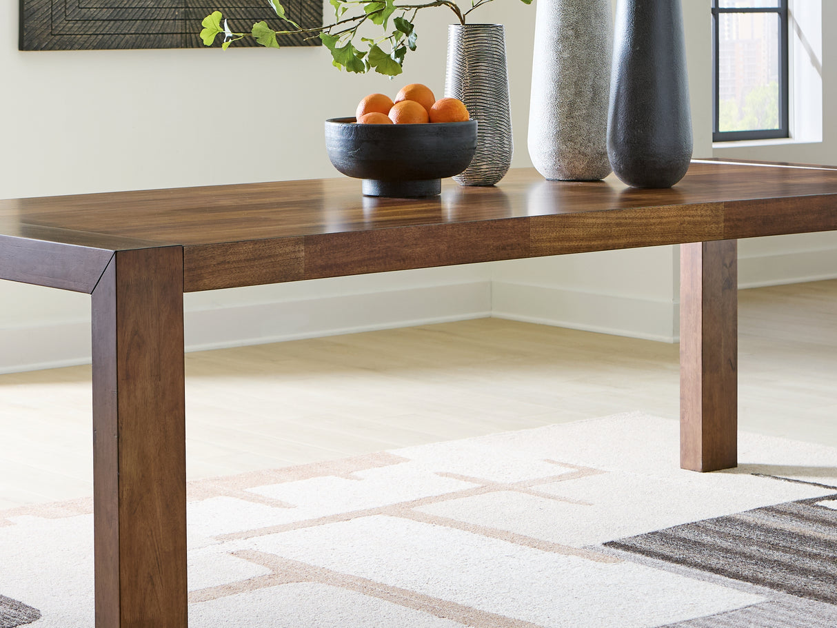 Kraeburn Brown Dining Table And 4 Chairs