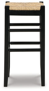 Mirimyn Black Bar Height Bar Stool