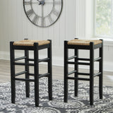 Mirimyn Black Bar Height Bar Stool