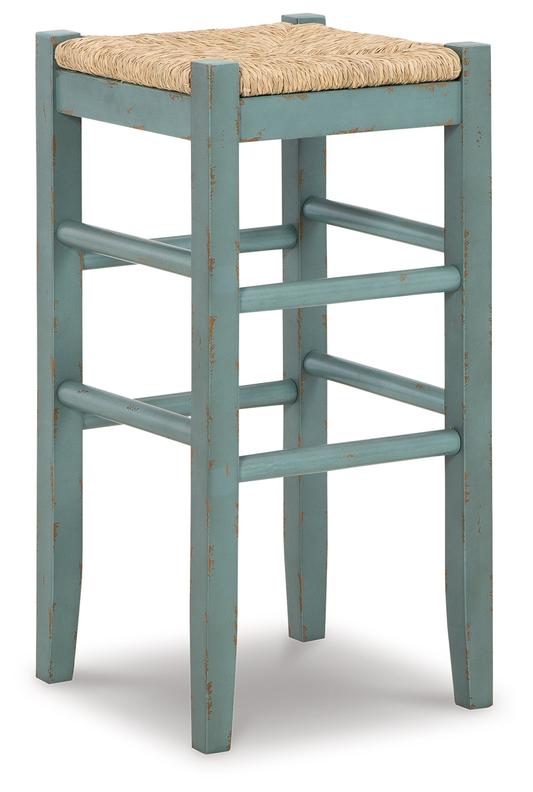 Mirimyn Teal Bar Height Bar Stool