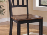 Owingsville Black/Brown Dining Table And 6 Chairs
