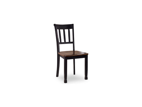 Owingsville Black/Brown Dining Table And 6 Chairs