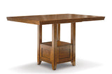 Ralene Medium Brown Counter Height Dining Extension Table