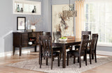 Haddigan Dark Brown Dining Extension Table