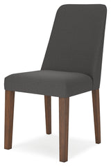 Lyncott Charcoal/Brown Dining Chair