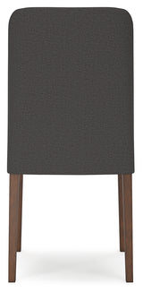 Lyncott Charcoal/Brown Dining Chair