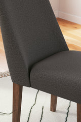 Lyncott Charcoal/Brown Dining Chair
