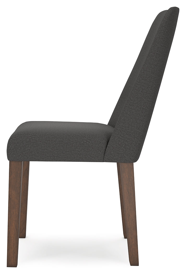 Lyncott Charcoal/Brown Dining Chair