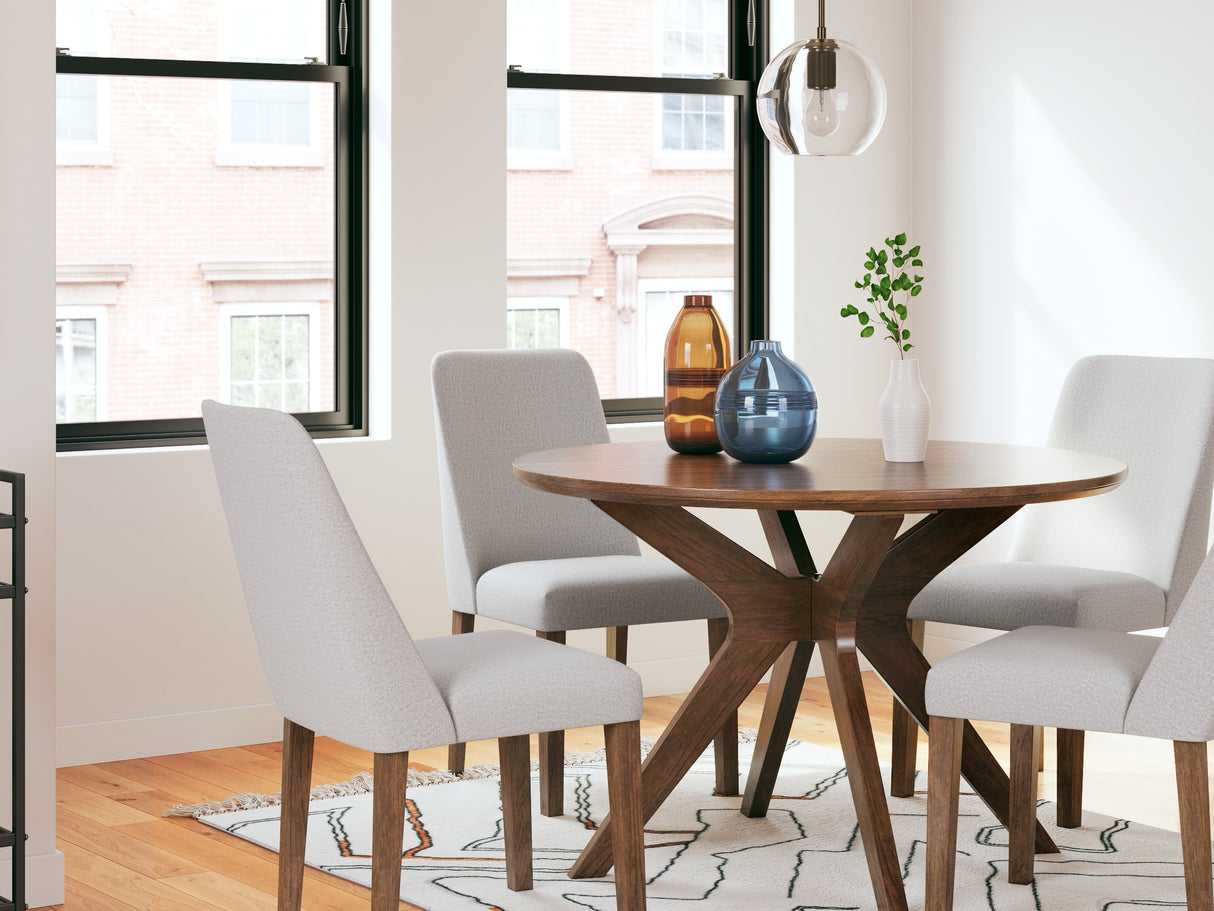 Lyncott Multi Dining Table And 4 Chairs