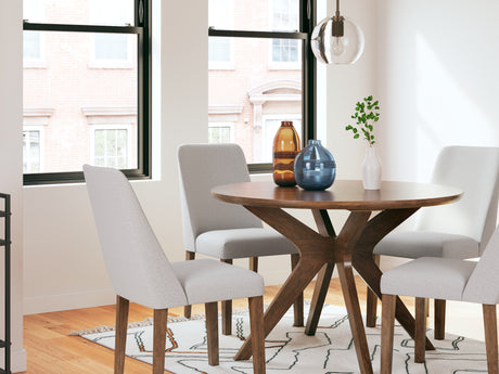 Lyncott Multi Dining Table And 4 Chairs