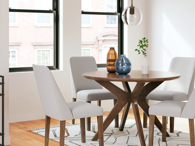 Lyncott Multi Dining Table And 4 Chairs