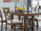 Moriville Beige Dining Table And 4 Chairs