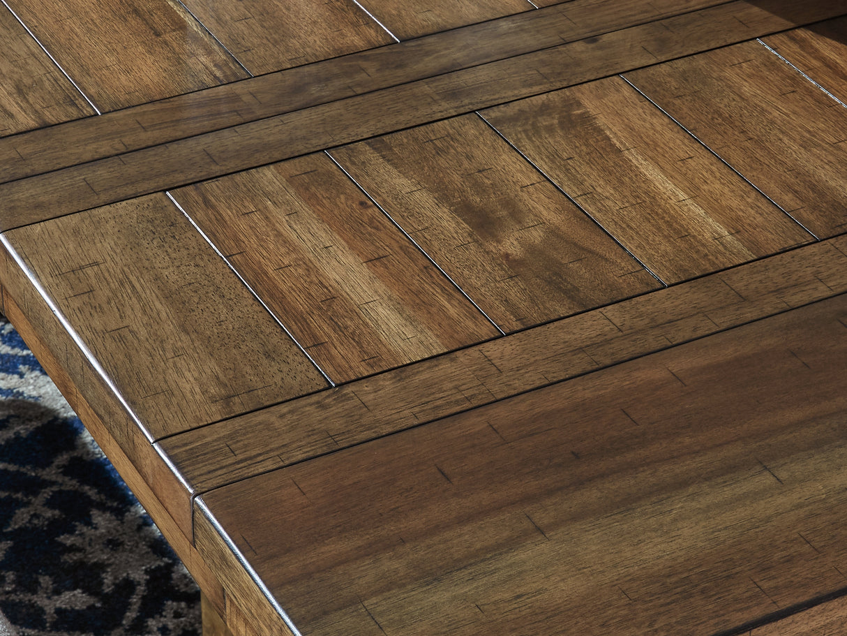 Moriville Beige Dining Table And 4 Chairs