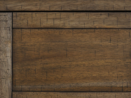 Moriville Grayish Brown Dining Table And 8 Chairs