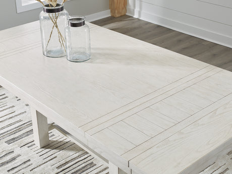 Robbinsdale Antique White Dining Table And 4 Chairs