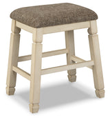 Bolanburg Two-Tone Counter Height Bar Stool