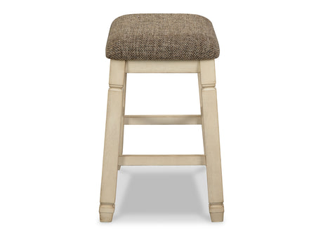 Bolanburg Antique White Counter Height Dining Table And 4 Barstools