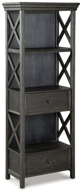 Tyler Black/Gray Creek Display Cabinet
