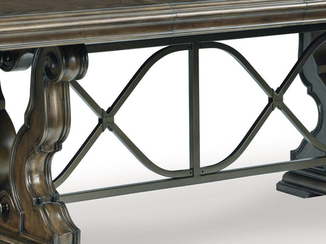 Maylee Dark Brown Dining Table And 4 Chairs