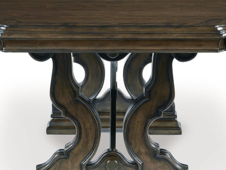 Maylee Dark Brown Dining Table And 4 Chairs