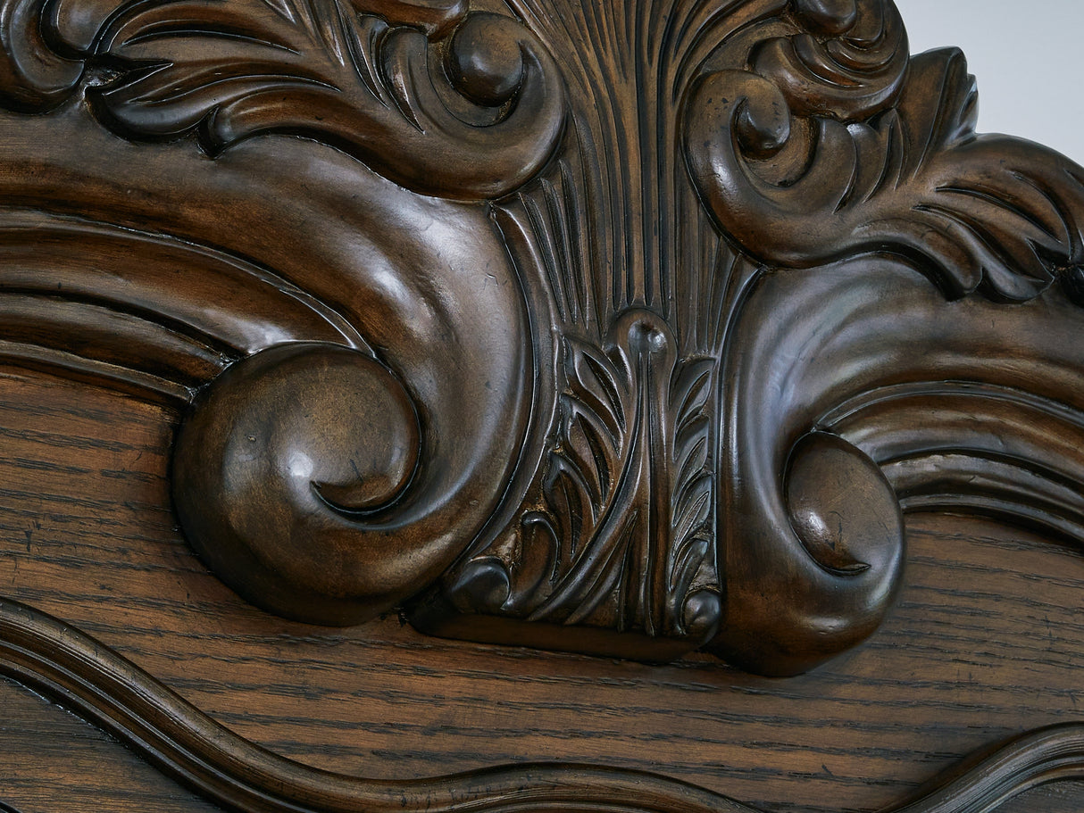 Maylee Dark Brown Dining Buffet And Hutch