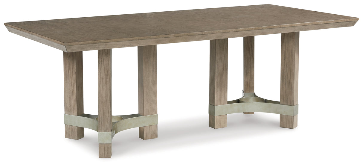 Chrestner Gray Dining Table