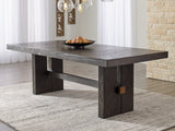 Burkhaus Dark Brown Dining Extension Table