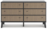 Charlang Two-Tone Chest Of Drawers
