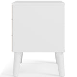 Piperton Two-Tone Brown/White Nightstand