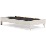 Socalle Light Natural Twin Platform Bed